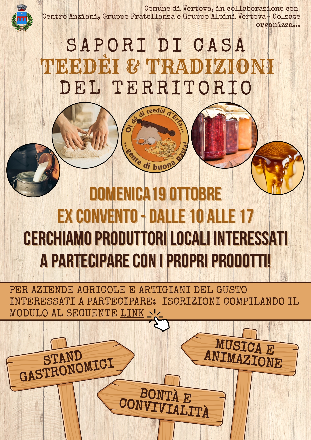 Immagine che raffigura Sapori di casa: Teedei e tradizioni del Territorio