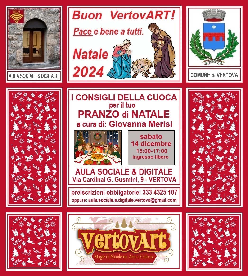 Immagine che raffigura I consigli della cuoca per il tuo pranzo di Natale