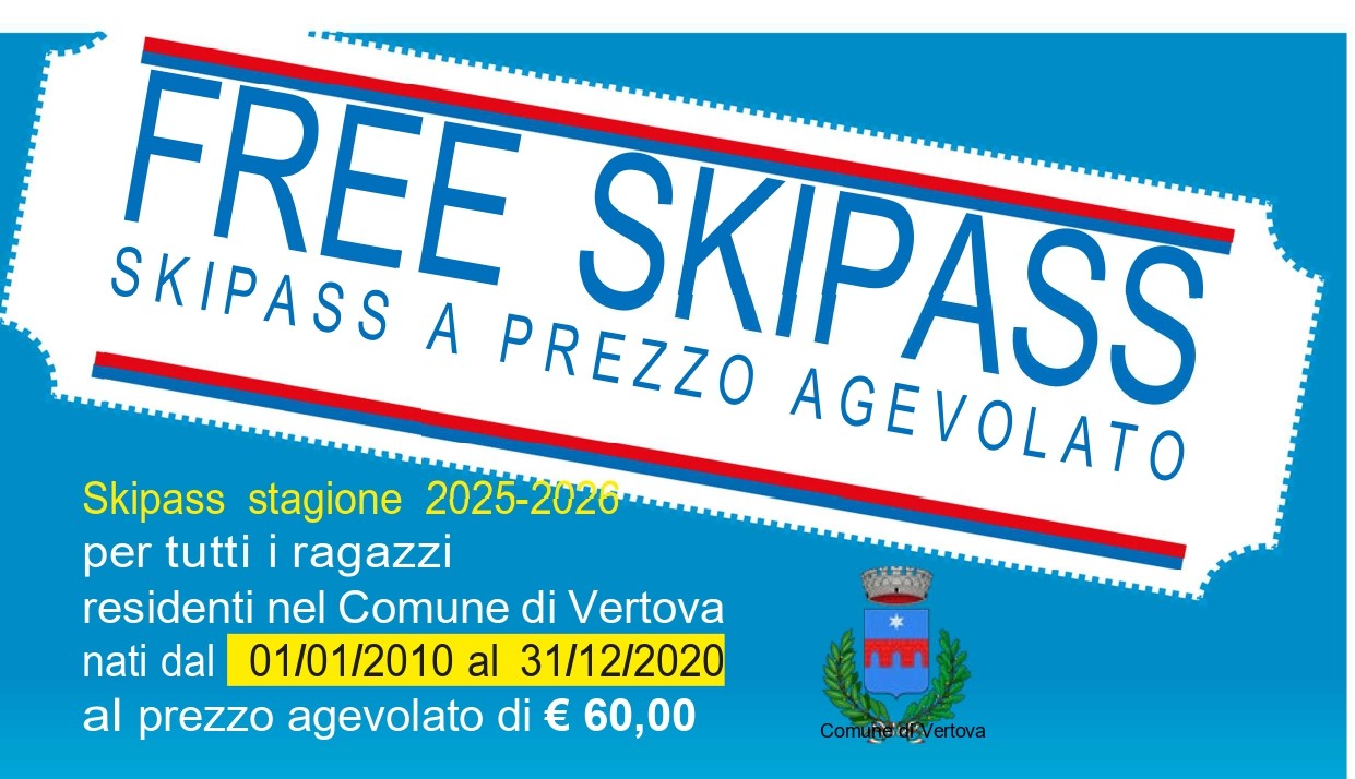 Immagine che raffigura Free skipass 2025/2026