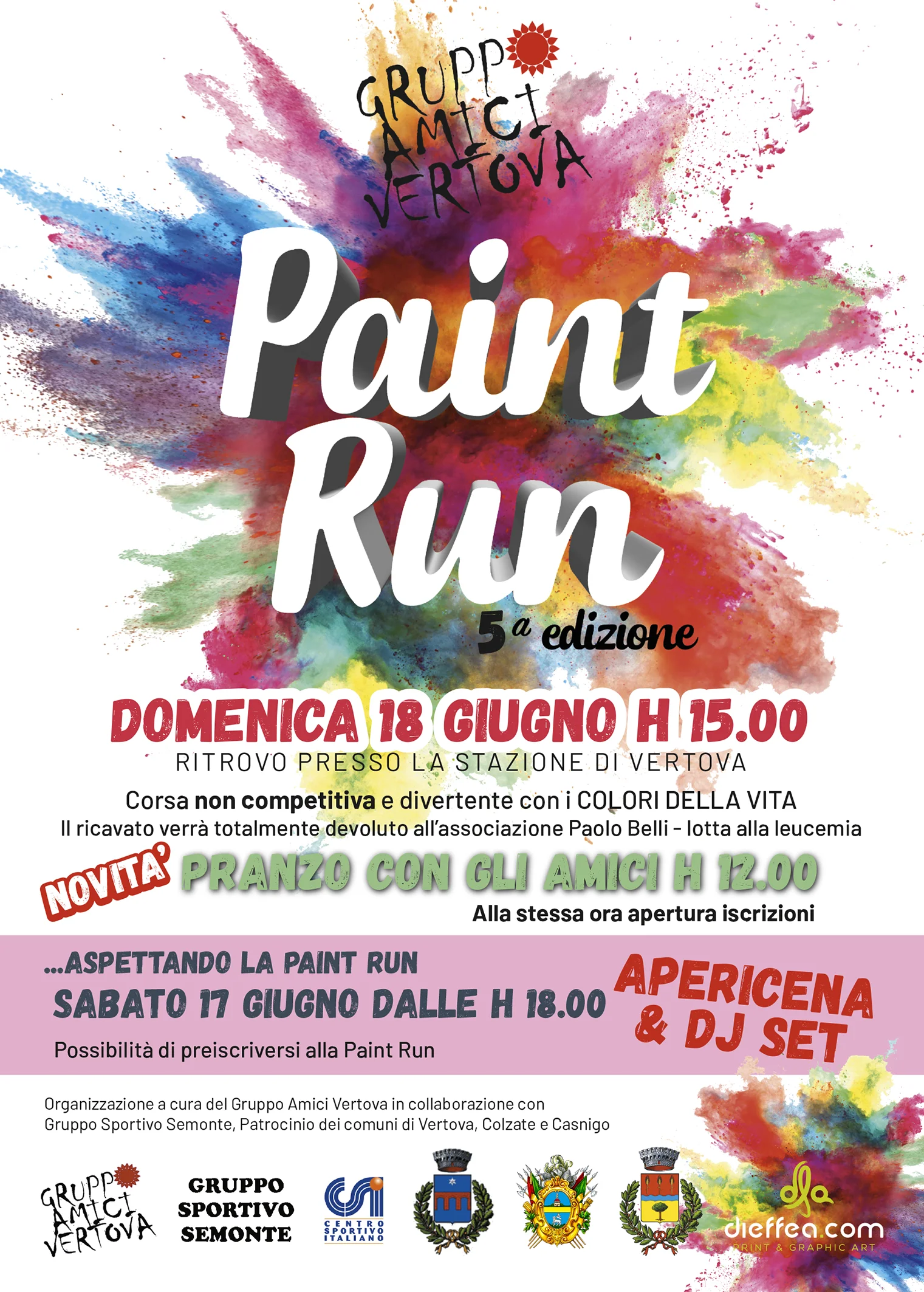 Immagine che raffigura Paint Run - 5° edizione