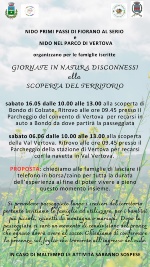 Passeggiate in natura organizzate dal nido di Fiorano A.S. e Vertova