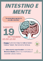 Laboratorio di crescita personale "Intestino e mente"